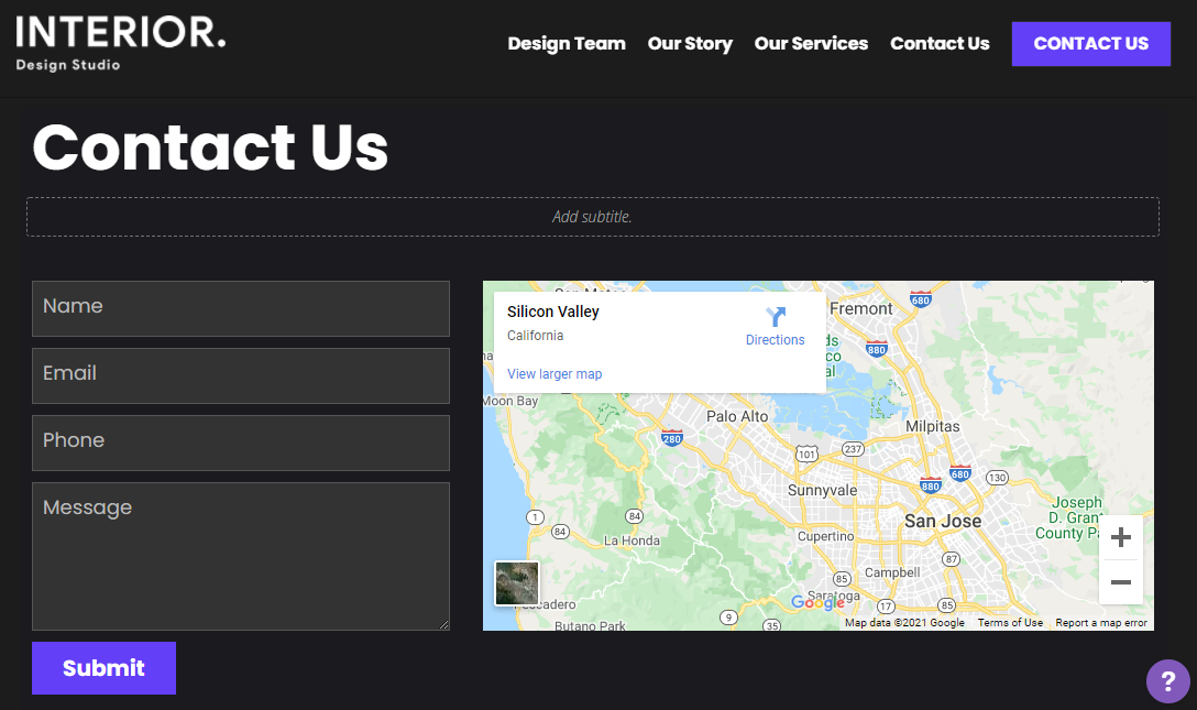add contact info add contact info